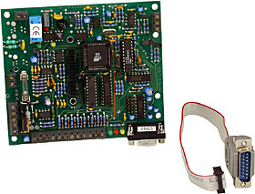 telefonní komunikátor pro PCO, formáty 4+2(10/40bps)/DTMF,s kabelem,pro UNI1KIT