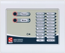 10 zone master call controller c/w 300mA PSU (flush version)