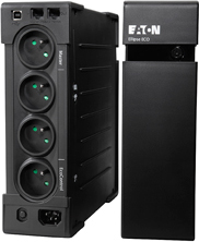 Off-line UPS 1/1 fáze Eaton Ellipse ECO650VA (400W), USB port, FR kulaté zásuvky