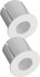 Pár bílých plastových přírub, průměr 19mm pro MC240/246/247/250/270 a MC272