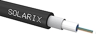 Univerzální kabel CLT Solarix 4vl 50/125 LSOH Eca OM3 černý SXKO-CLT-4-OM3-LSOH