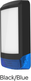 Plastový kryt obdélníkový Odyssey X1, barevná kombinace černý kryt/modrý maják