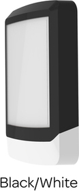 Plastový kryt obdĺžnikový Odyssey X1, farebná kombinácia čierny kryt/biely maják