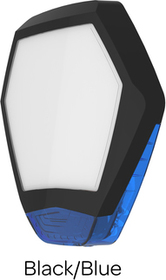 Plastový kryt šestihranný Odyssey X3, farebná kombinácia čierny kryt/modrý maják