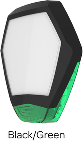 Plastový kryt šestihranný Odyssey X3, barevná kombinace černý kryt/zelený maják