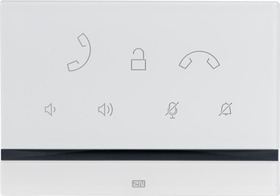 IP Indoor Talk, handsfree dotykový telefon v bílém provedení