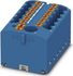 Push-In svorkovnica 500V/24A, 13 svoriek, vodiče prierez 0,14 až 4 mm2, modrá