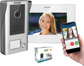 WayFi kit - single door video phone kit for 1 user, call re-direct to mobile