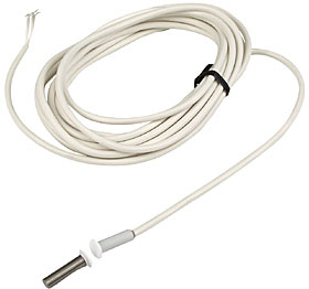 MG kontakt závrtný čtyřdrátový s pracovní mezerou až 22 mm, kabel 6m