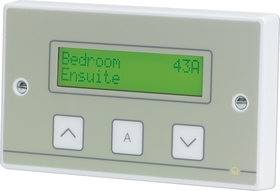 Quantec corridor display, with controls