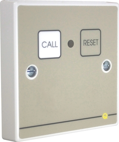 Quantec call point, button reset