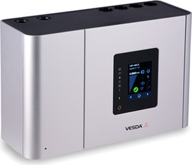 VESDA-E - ASD unit 1ch, 1-4 pipes, coverage max. 6500 m2, LCD display, 7 relays