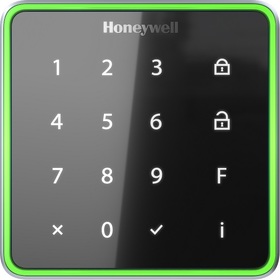 OmniAssure Touch square reader for smart cards, 16 keys