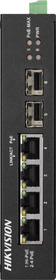 Průmyslový switch 4x Gigabit PoE(+)/Hi-PoE, 2x SPF, 60W, kov