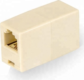 Plastová kabelová spojka RJ45 pro nestíněnou kabeláž CAT5E/6