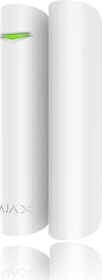 Ajax DoorProtect biely bezdrôtový MG kontakt, 1x vstup pre drátový detektor