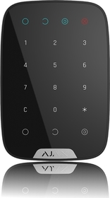 Ajax KeyPad vnútorná čierna bezdrôtová klávesnica s dotykovými tlačídlami
