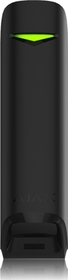 Ajax MotionProtect Curtain čierny záclonový vnútorný bezdrôtový PIR dosah 12m/6°