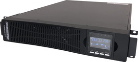 On-line UPS, 1/1 fáza, 6kVA Tower/Rack 2U, LCD, vrátanie 1x externí battery pack
