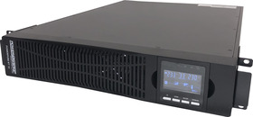 On-line UPS, 1/1 fáze, 10kVA / 10kW, Tower/Rack 2U, LCD, 1x externí battery pack