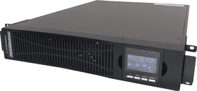 On-line UPS, 1/1 fáze, 10kVA / 10kW, Tower/Rack 2U, LCD, 1x PP RT BatteryModule