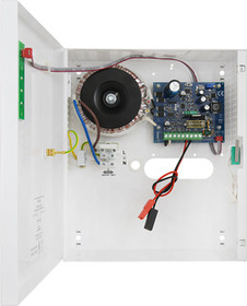 Zdroj v kryte 13,8Vss/2A so signalizačnými výstupmi, stupeň 2 priestor AKU 7Ah