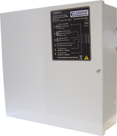 Boxed 24V d.c. PSU (27.6V), output max. 2.5A, batt max. 2x12Ah