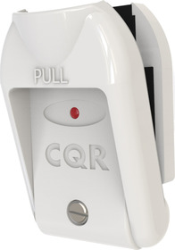 Tísňové tlačítko výklopné s LED signalizací, přepínací kontakt a stupeň 2
