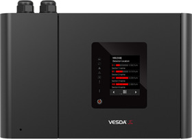 VESDA-E - ASD unit 1ch, 1-4 pipes/sectors, cvrg. 2000 m2, LEDs, 12 relays