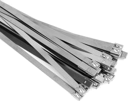 Cable Ties 200mm X 4.6mm in Stainless Steel, package 100 pieces