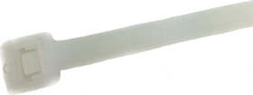 White Wire Ties 300 mm 23 kg Natural 100 Pack