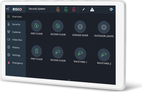 Dotyková klávesnice RisControl s 8" barevným displejem pro intuitivní ovládání