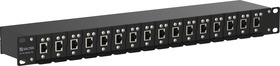 Montážní box 1U do 19" Racku pro montáž až 16 SPD modulů DL-…-M