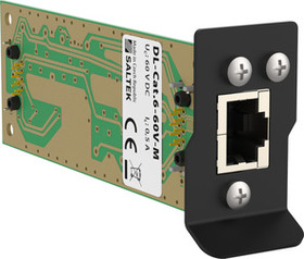 Přepěťová ochrana Ethernetu do 60V (KNX, DMX, RS-485) s PoE, výstup vpředu