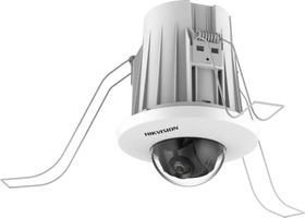 IP minidome kamera, 4MP, 2.8mm, WDR 120dB, VA, audio, montáž do podhľadu