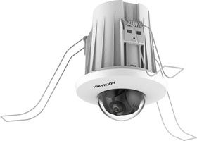 IP minidome kamera, 4MP, 4mm, WDR 120dB, VA, audio, montáž do podhľadu