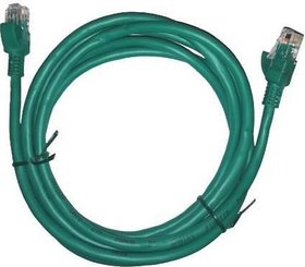 Patch kabel 2m UTP W-Box, CAT6, zelený, balení 5ks