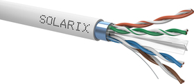 Instalační kabel Solarix CAT6 FTP PVC Eca 500m/cívka SXKD-6-FTP-PVC