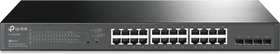 24 portový POE+ gigabitový L2 smart switch s 4 gigabitovými SFP sloty, 250W