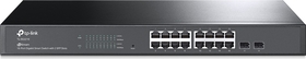 16 portový gigabitový L2 smart switch se 2 gigabitovými SFP sloty, rack