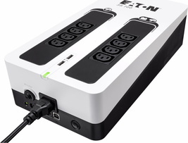 Eaton 3S Gen2 IEC 700VA/420W, vstup typ C14, 4 výstupy C13, USB, přep. ochrana