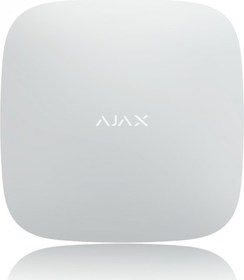 Ajax Hub 2 LTE (4G) bílá ústředna až 100 prvků, 9 oblastí, videoverifikace