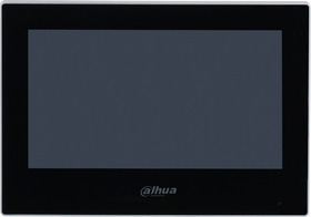Domovní IP videotelefon, 7" dotykový LCD, 1024x600, WiFi, PoE, černý