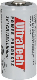 Lithiová (Li/MnO2) 3V baterie CR123A, kapacita 1500 mAh balená po 1ks