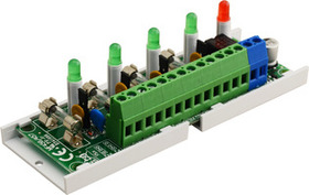 Poistkový modul LB4 výstup 4×0,5A / 2A, vstup 10÷30VDC, signalizácia poruchy