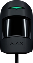 Ajax MotionProtect Plus Fibra černý duální detektor, dosah 12m, PET do 20 kg
