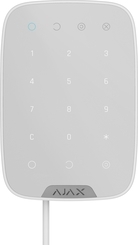 Ajax KeyPad Fibra bílá dotyková klávesnice