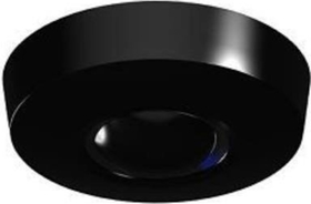 Capture CQ černý PIR detektor stropní, Quad pyroelement, dosah průměr 9,3m