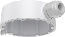 Mounting box for selected Honeywell 35 series dome cameras
