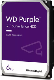 Prídavný HDD k rekordérom, WD Purple, 6TB, SATA, CMR, 256MB